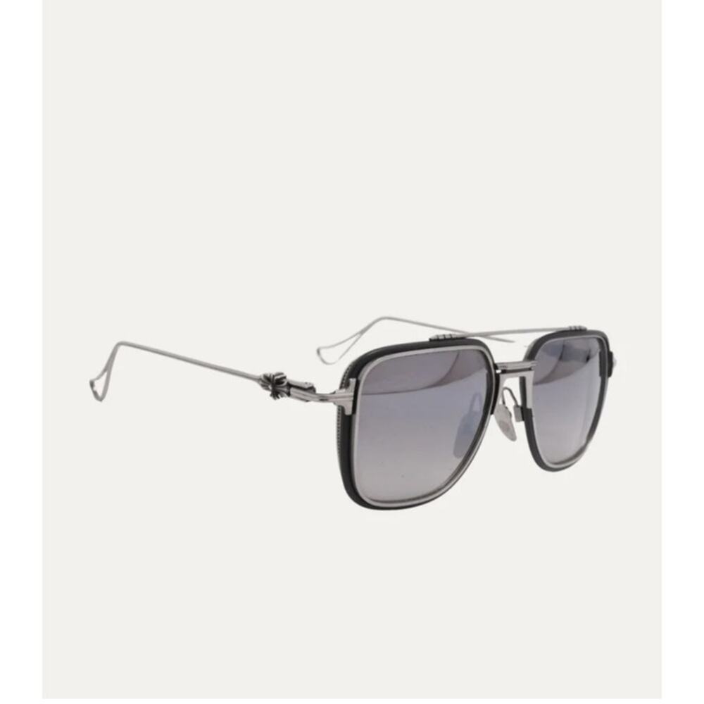 Authentic Chrome Hearts Humpster Sunglasses Gunmetal Aviator w/ Case